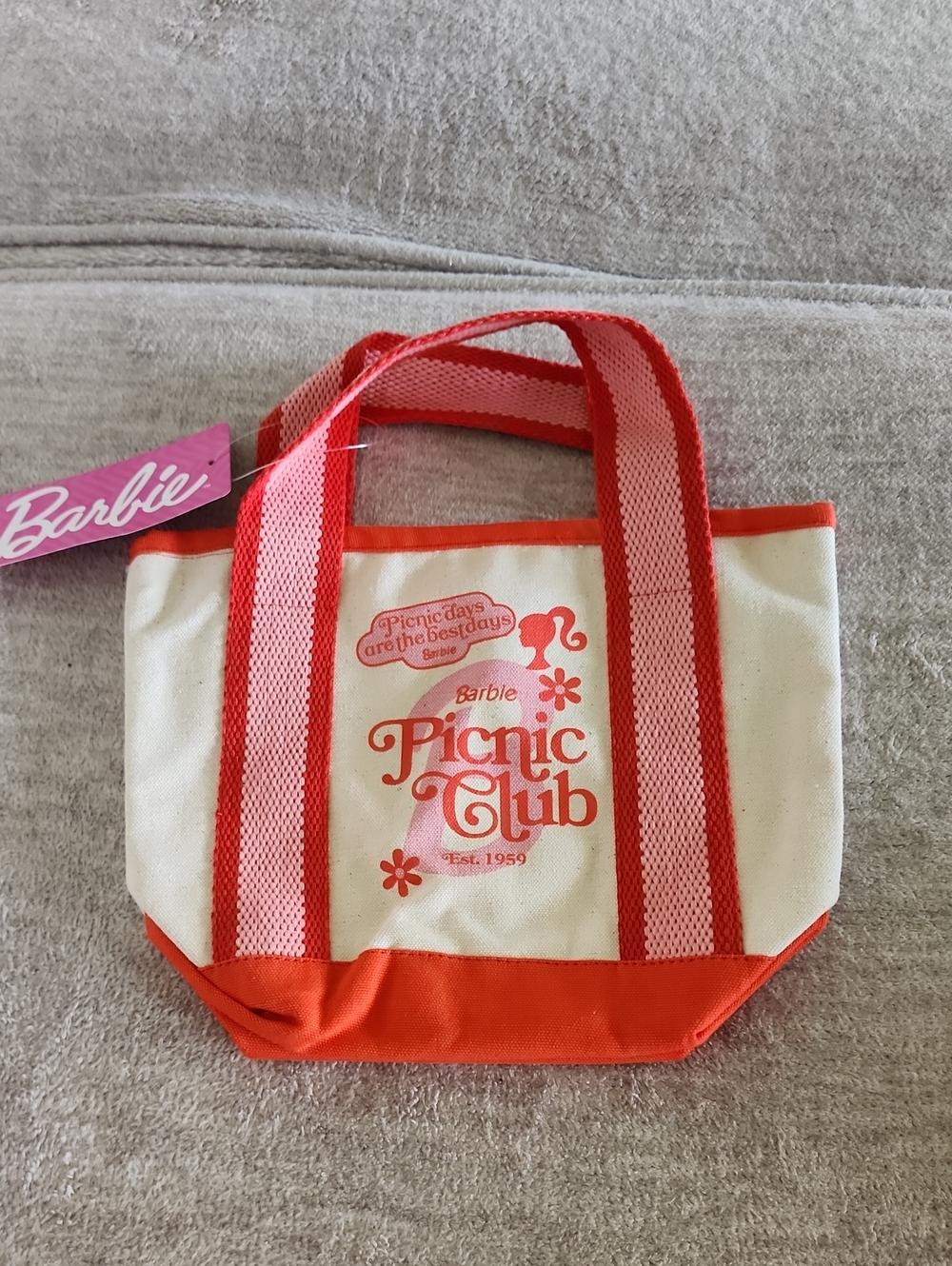 NWT Barbie Mini Tote Bag